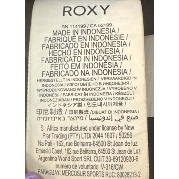 ROXY ski & Snowboard Jacket 14, XL teen, Blooming Party, pink‎ & black, powder - Picture 14 of 15